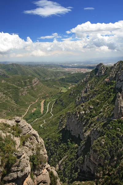 Vista da Montserrat — Foto Stock