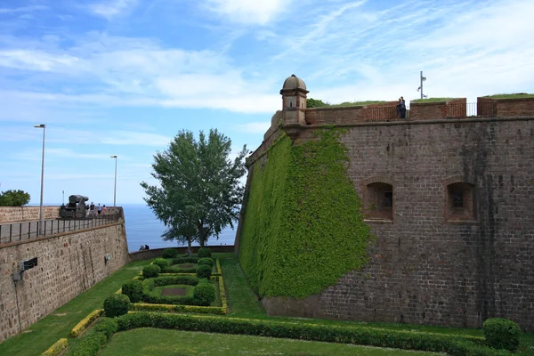 Castle of Montjuic, Barcelona — Stock Photo, Image