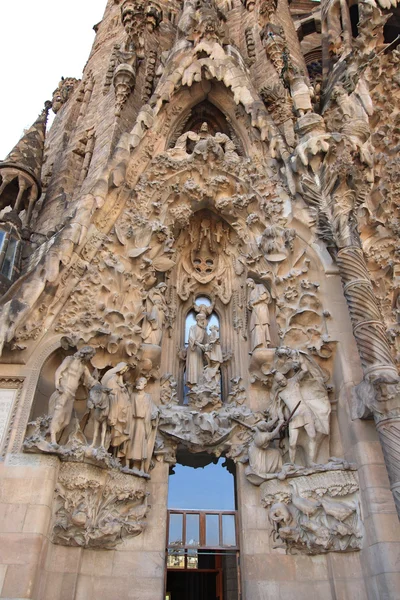 Portal der Wohltätigkeit der Sagrada Familia — Stockfoto