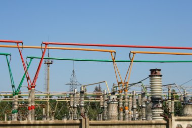 Elektrik yüksek gerilim Trafo Merkezi