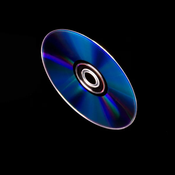 Létající disk CD-ROM — Stock fotografie