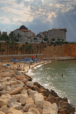 Benidorm mirador ve sahil bölgesi