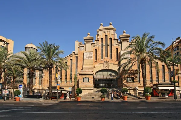 De centrale markt van eclectische stijl van alicante — Stockfoto