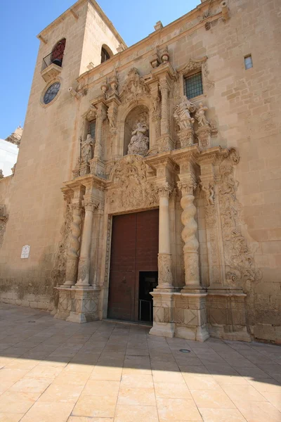Basilica de Santa Maria, Saint Mary church in Alicante — Stock Photo, Image