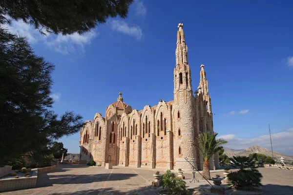 Heiligdom van santa maria magdalena in novelda, Spanje. — Stockfoto