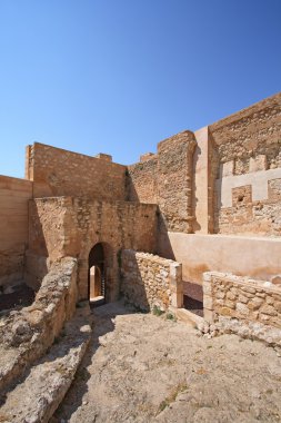 biar Kalesi, alicante, İspanya.