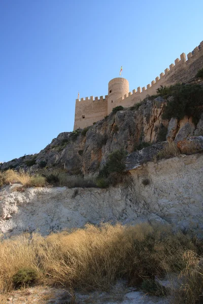 Spanish castle Castalla, Alicante. — Stock Photo, Image