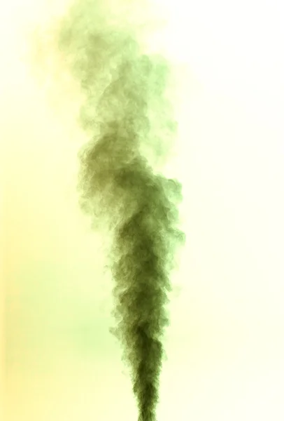 Yellow smoke — Stock Photo, Image