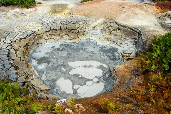 Uzón Una Caldera Volcánica Por Ubicada Parte Oriental Península Kamchatka — Foto de Stock