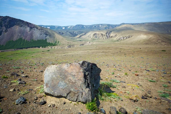 Ksudach Também Conhecido Como Vulcão Vonyuchy Khrebet Estratovulcão Sul Kamchatka — Fotografia de Stock
