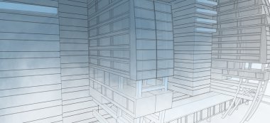 robot resmi iş merkezi.