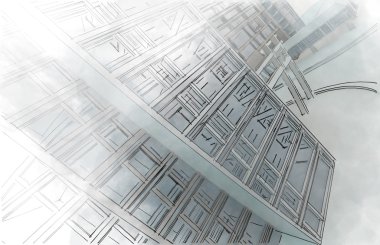 robot resmi iş merkezi.