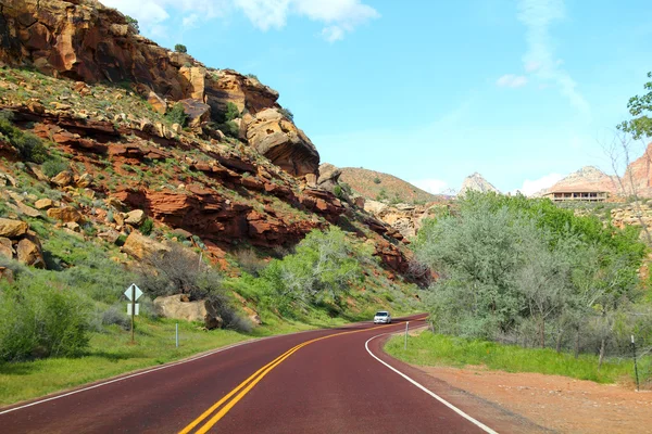 Väg i usa — Stockfoto