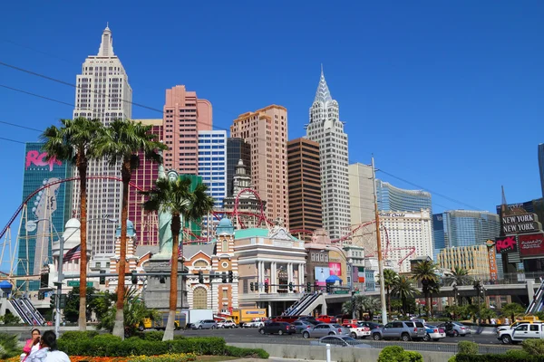 Las Vegas Nv - 26 April: New York - New York Hotel & Casino op A — Stockfoto