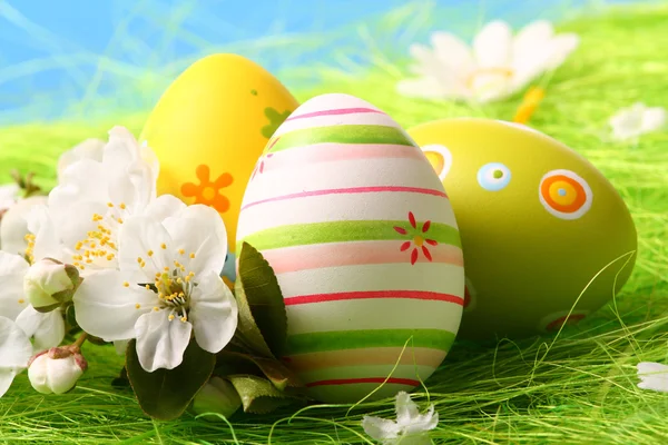 Colorful Easter Eggs — Stock Photo, Image