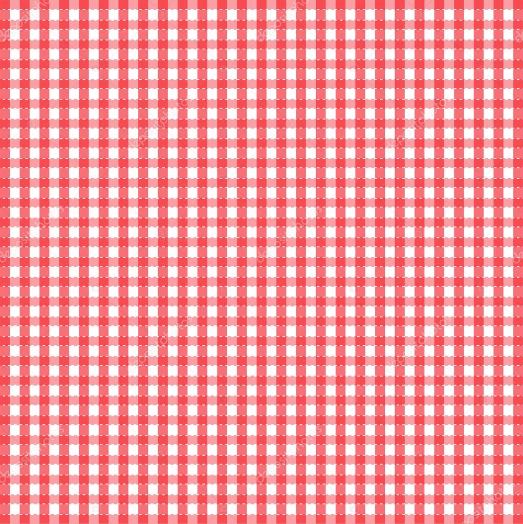 Seamless Retro White Red Square Tablecloth Stock Vector Seamless Retro White Red Square Tablecloth Stock Vector