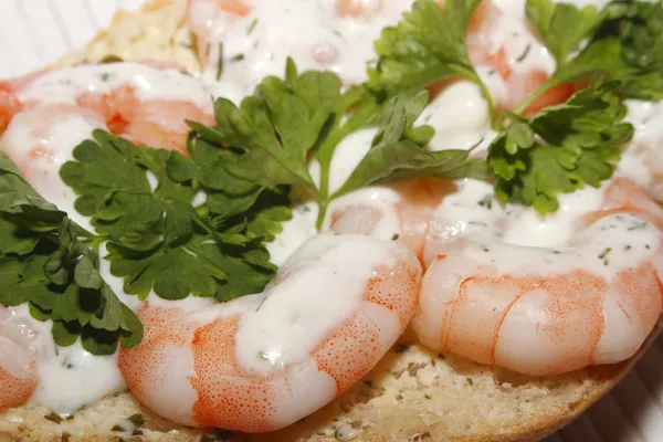 Shrimp snack — Stock Photo, Image