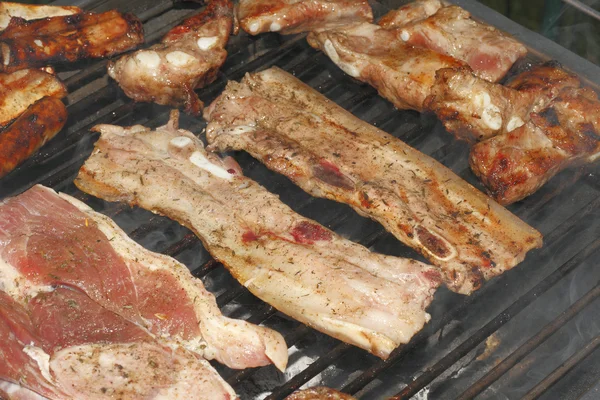 Grill kött — Stockfoto