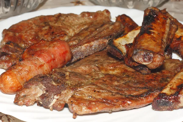 Grill mięsa — Zdjęcie stockowe