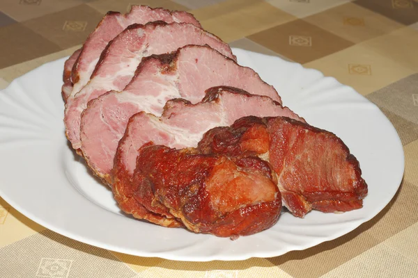 Roast cured pork — Stock Photo, Image