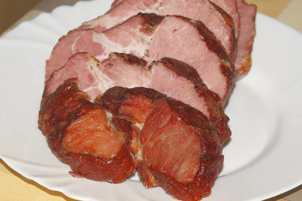 Carne de cerdo curada asada —  Fotos de Stock