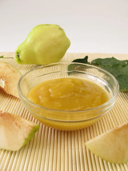 Quince sauce — Stock Photo, Image