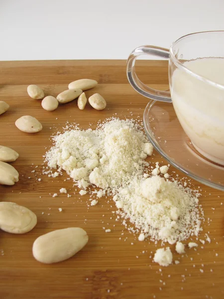 Leche de almendra — Foto de Stock