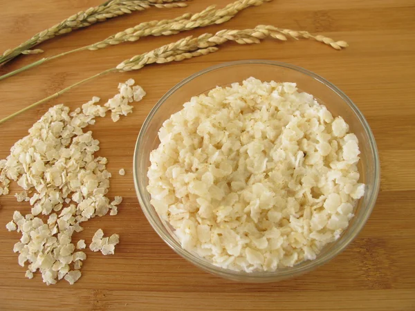 Кремовый рис — стоковое фото