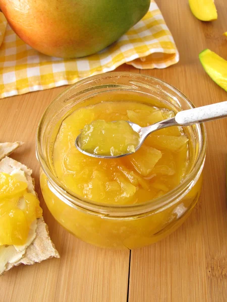 Mango marmelad — Stockfoto