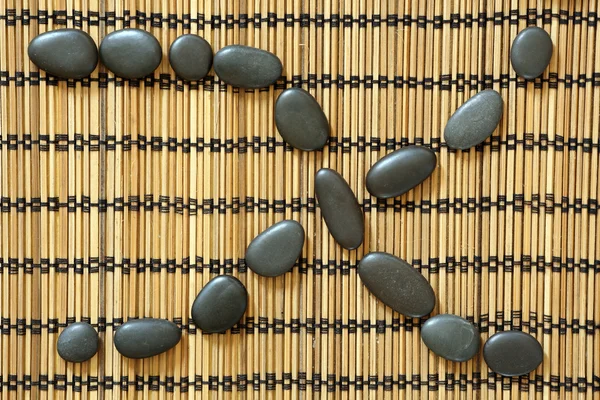 Zen pebbles — Stock Photo, Image