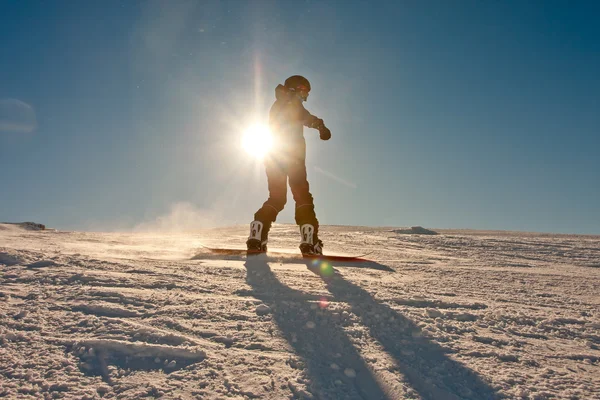 Teenager or snowboard — Stock Photo, Image