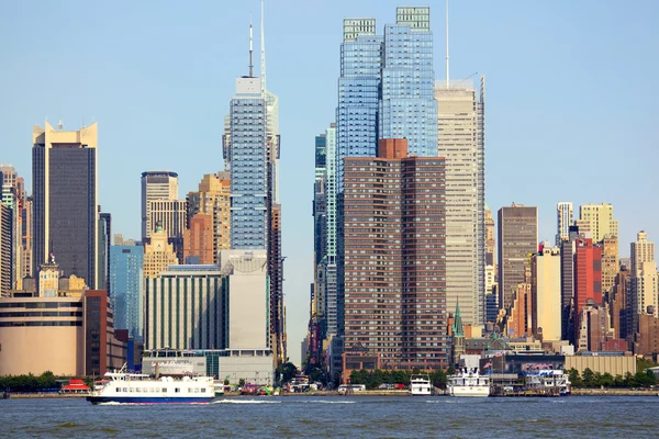 Skyline von New York — Stockfoto