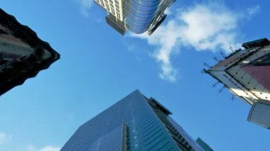 gökdelenler ve gökyüzü