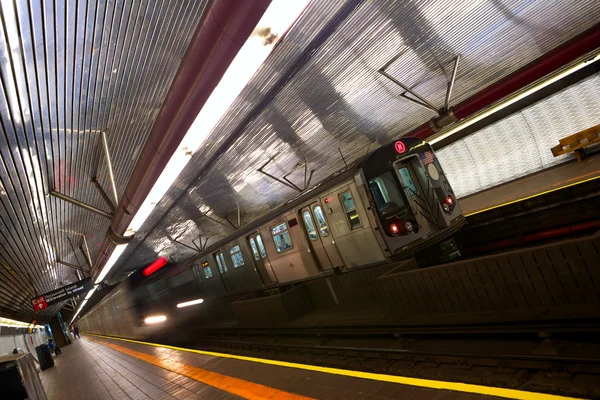 뉴욕 지하철 — 스톡 사진