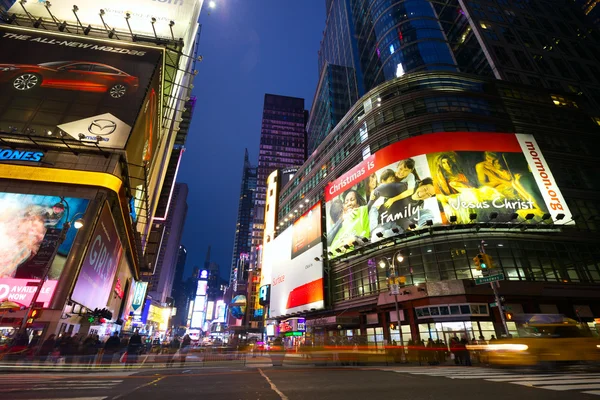 Times square, broadway a 42nd street — Stock fotografie