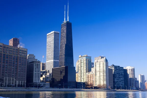 Stedelijke skyline van Chicago — Stockfoto