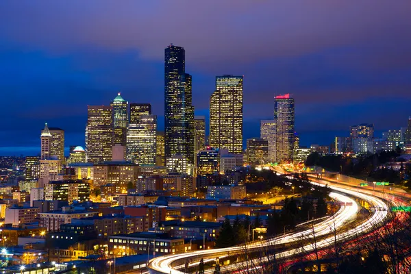 Seattle downtown — Stock Photo, Image