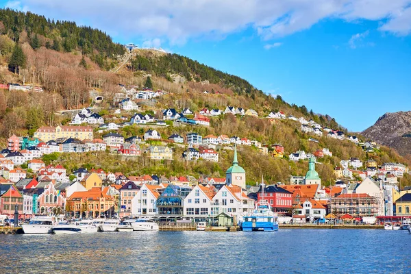 Historical Buildings Bryggen Bergen Norway — Stock Photo, Image