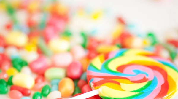 Kolorowe cukierki Obrazy Stockowe bez tantiem