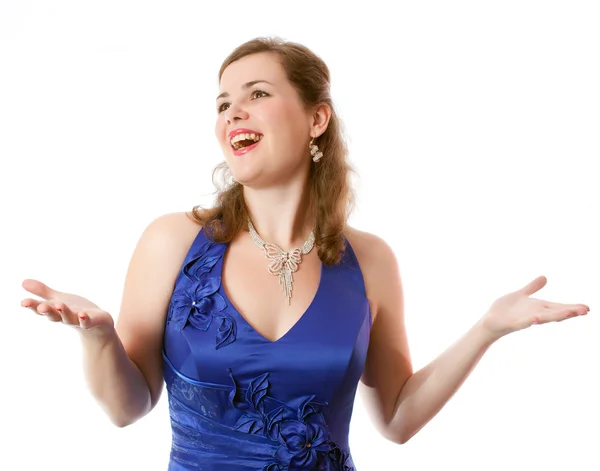 Opera singer — Stock Photo, Image