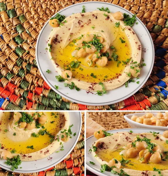 Hummus. — Stockfoto