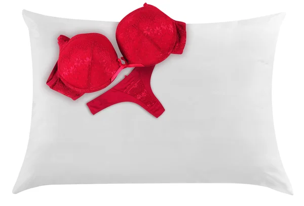 Lingerie on pillow. — Stock Photo, Image