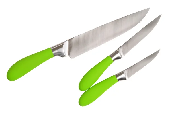 Set de cuţit. Izolat — Fotografie, imagine de stoc