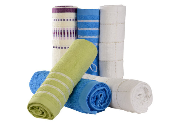 Bath towels.