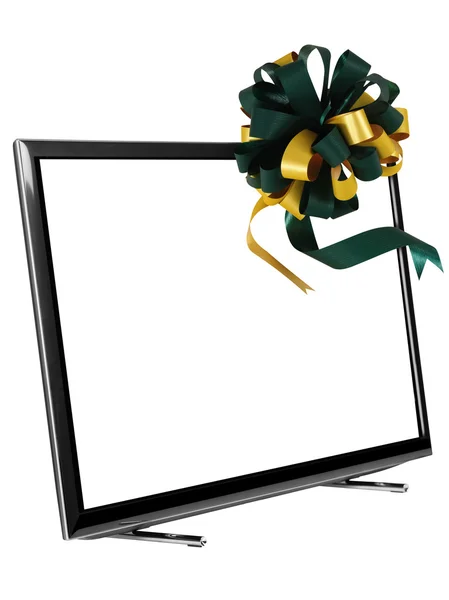 Tv Gift — Stock Photo, Image