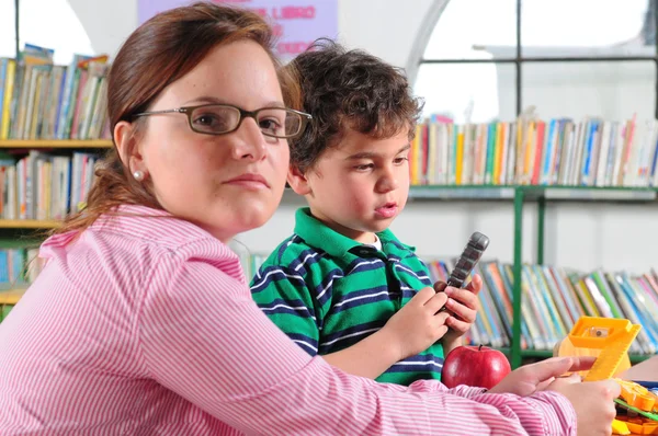 Im Klassenzimmer. — Stockfoto