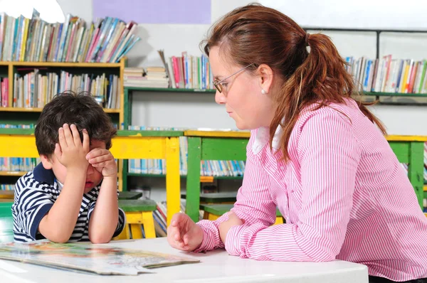 In de klas. — Stockfoto