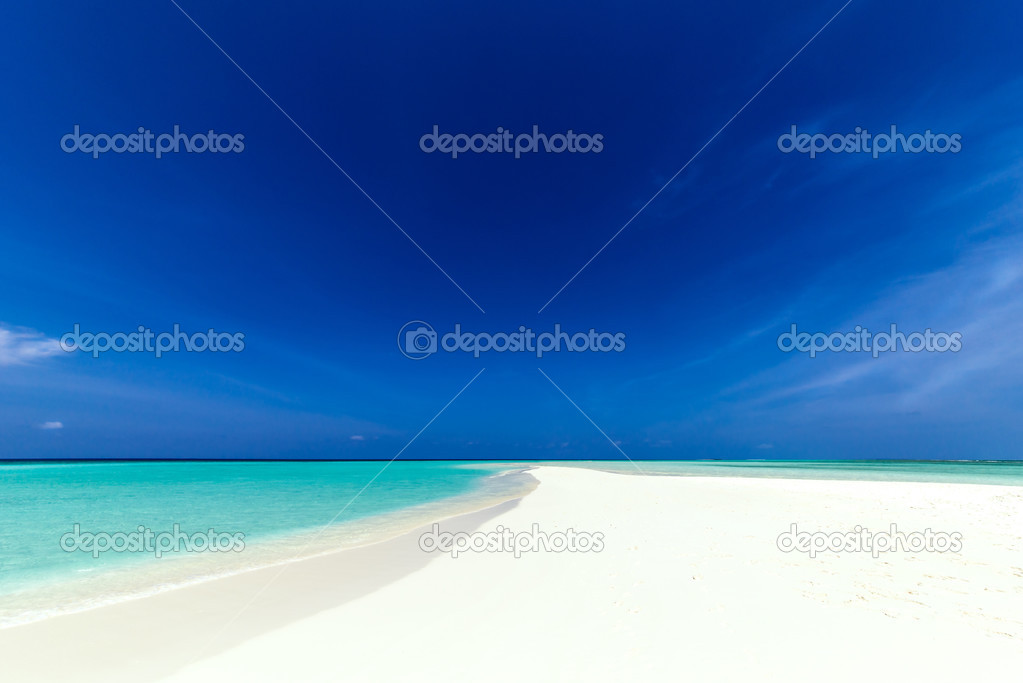 beautiful beach panorama