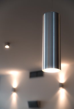 modern bir iç lamba