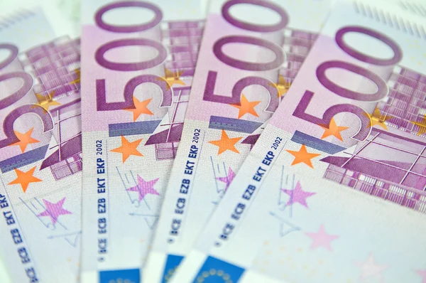 500 Euro banknotes — Stock Photo, Image